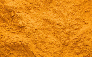 feines oranges Pulver
