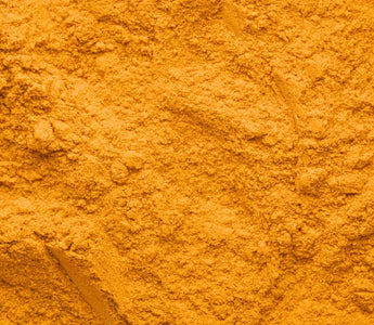 feines oranges Pulver