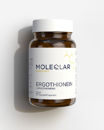 Ergothionein Kapseln im Glas 